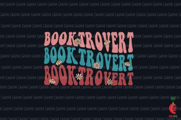 Booktrovert Retro Book Lover