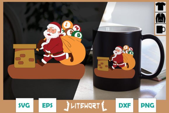 Christmas Santa s Gift Billiard