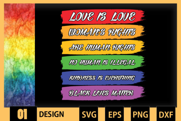 Love is Love LGBT Sayings