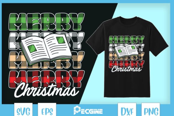 Merry Christmas Buffalo Plaid Books